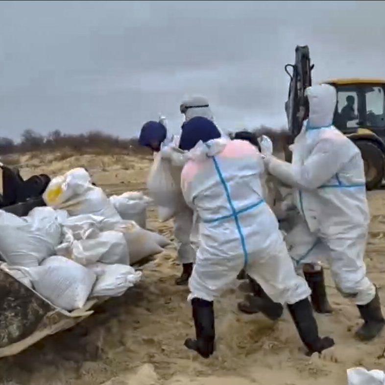 Russia-appointed officials in Crimea declare emergency as oil spill reaches Sevastopol